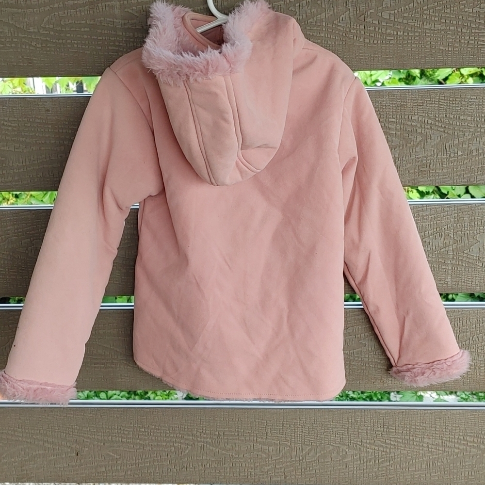 Girls winter jacket‎ Coat pink size 6X - Picture 4 of 7